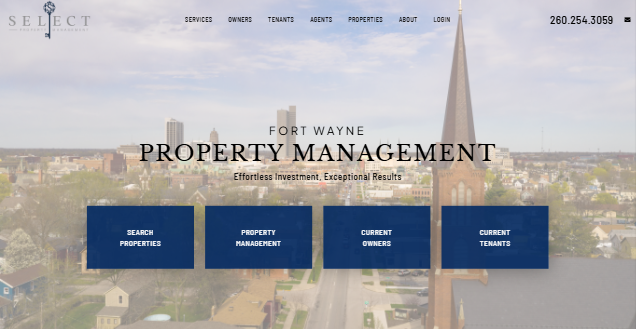 Fort Wayne Property Management, Fort Wayne Homes for Rent Select